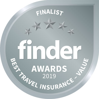 Award 2019 - Finder Travel Insurance