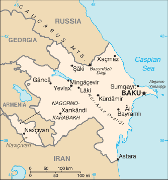 - Map Azerbaijan Travel Insurance