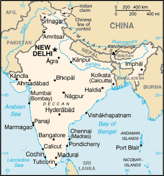 Map India Travel Insurance
