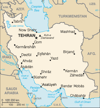 Map Iraq Travel Insurance