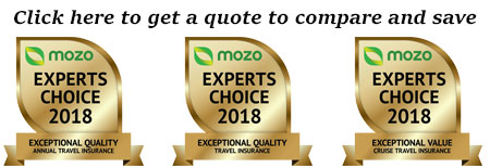Travel Insurance Saver Awards Banner