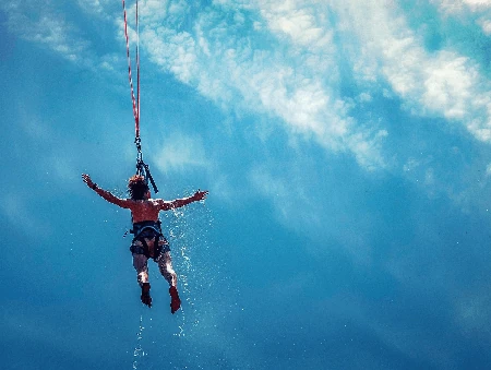 Travel insurance when bungee jumping