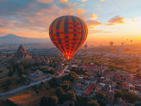 Travel insurance when hot air ballooning