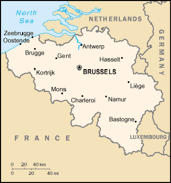 Map Belgium Travel Insurance Map Belgium Travel Insurance