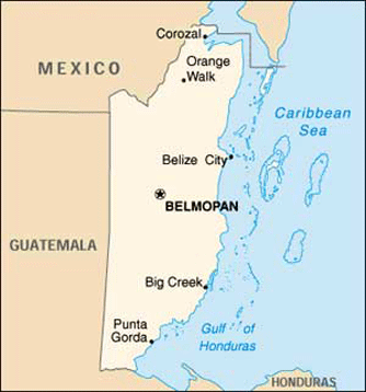 Map Belize Travel Insurance Map Belize Travel Insurance