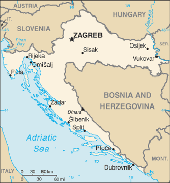 Map Croatia Travel Insurance Map Croatia Travel Insurance
