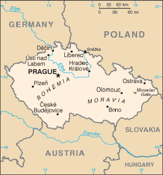 Map Czech Republic Travel Insurance Map Czech Republic Travel Insurance