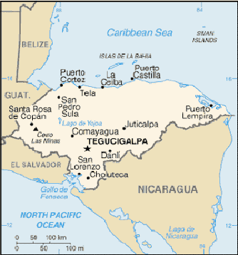 Map Honduras Travel Insurance Map Honduras Travel Insurance