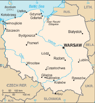 Map Poland Travel Insurance Map Poland Travel Insurance
